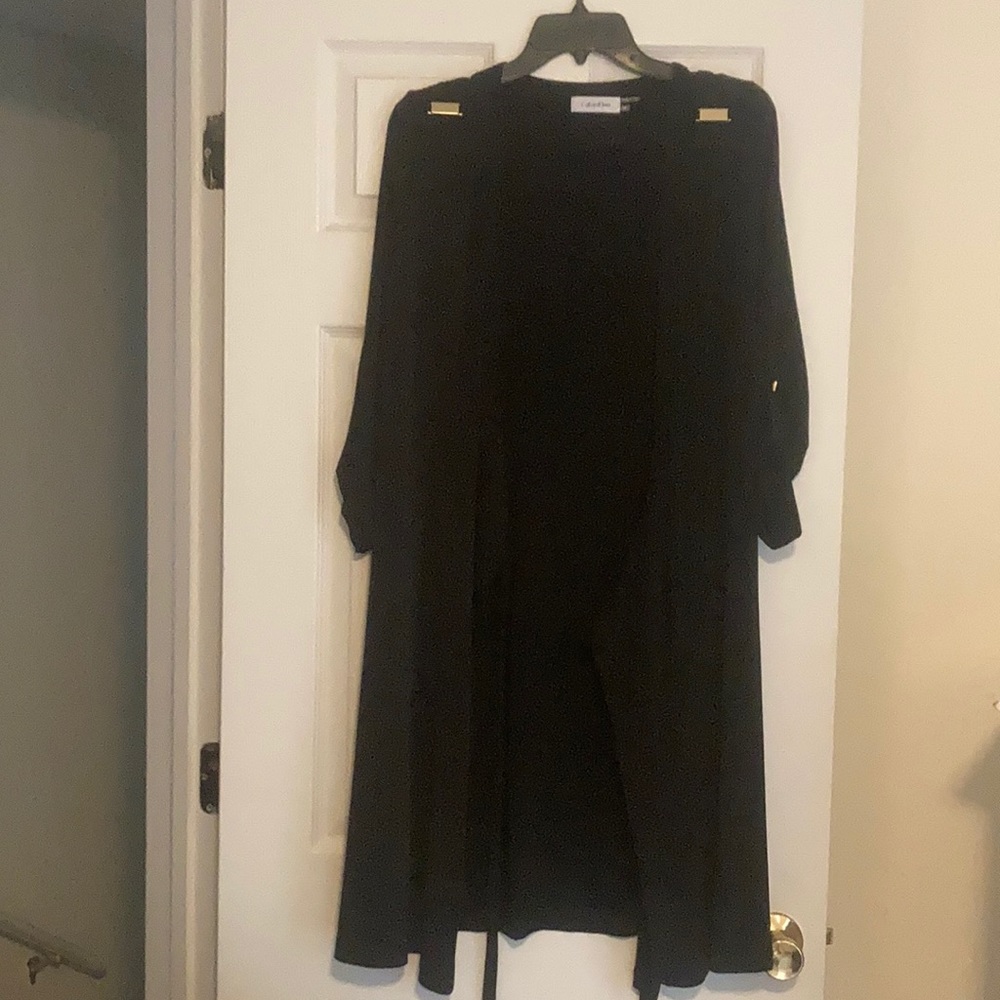 Calvin Klein wrap dress